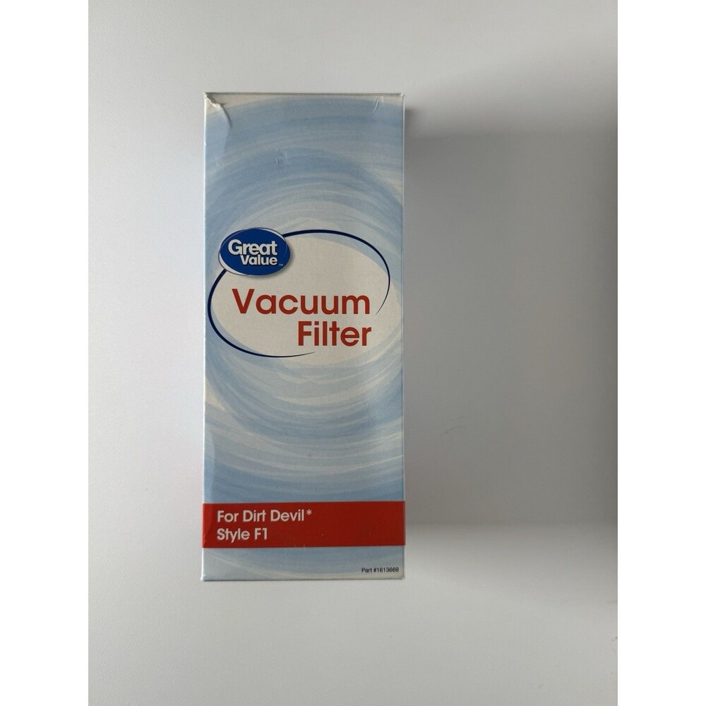 Great Value Dirt Devil F1 Style Vacuum Filter Replacement Part Breeze Vision 78